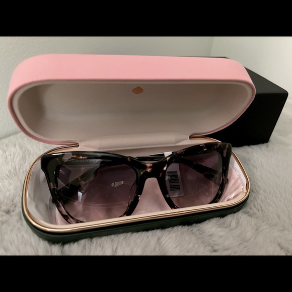 BRAND NEW. AUTHENTIC Kate Spade Alexane Cat Eye Sunglasses - Picture 2 of 5